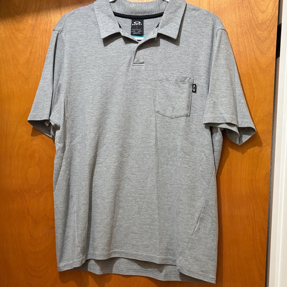 Oakley Light Gray Polo Shirt